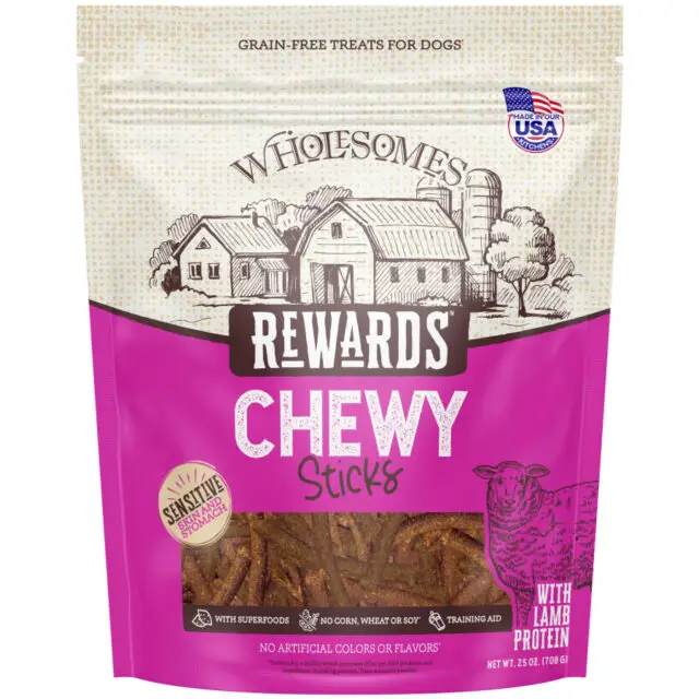 Wholesomes Chewy Sticks Lamb
