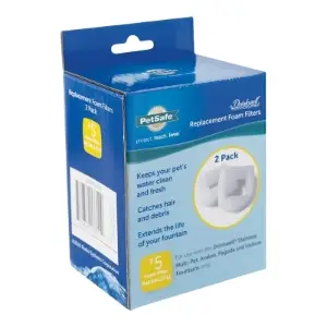 PetSafe Drinkwell Foam Filter 2pk