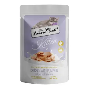 Fussie Cat Kitten Chicken with Pumpkin in Goat Milk Mousse 1.5oz